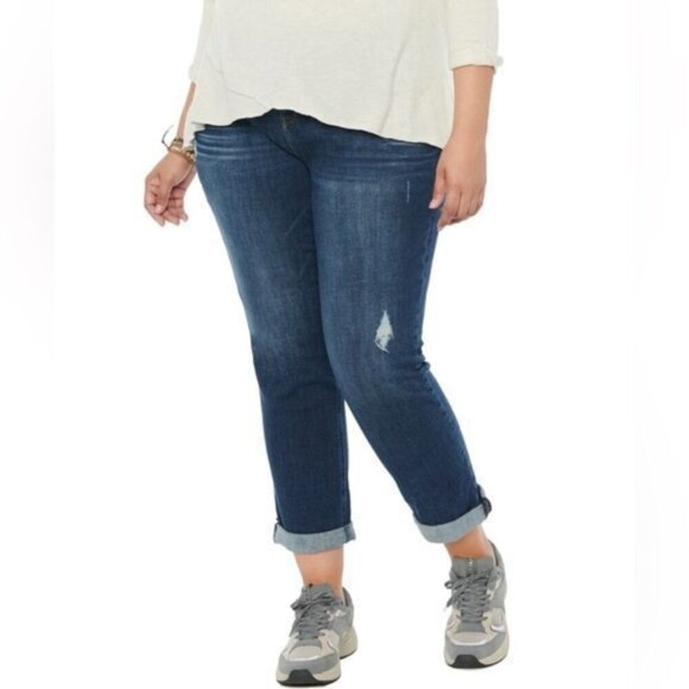 Democracy "Absolution Distressed Blue Girlfriend … - image 4